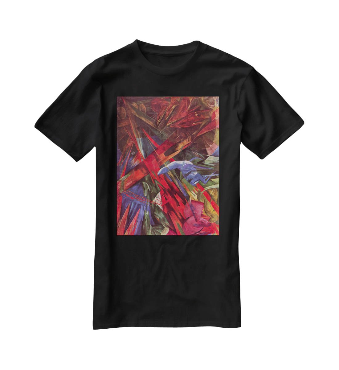 Animal Fates by Franz Marc T-Shirt - Canvas Art Rocks - 1