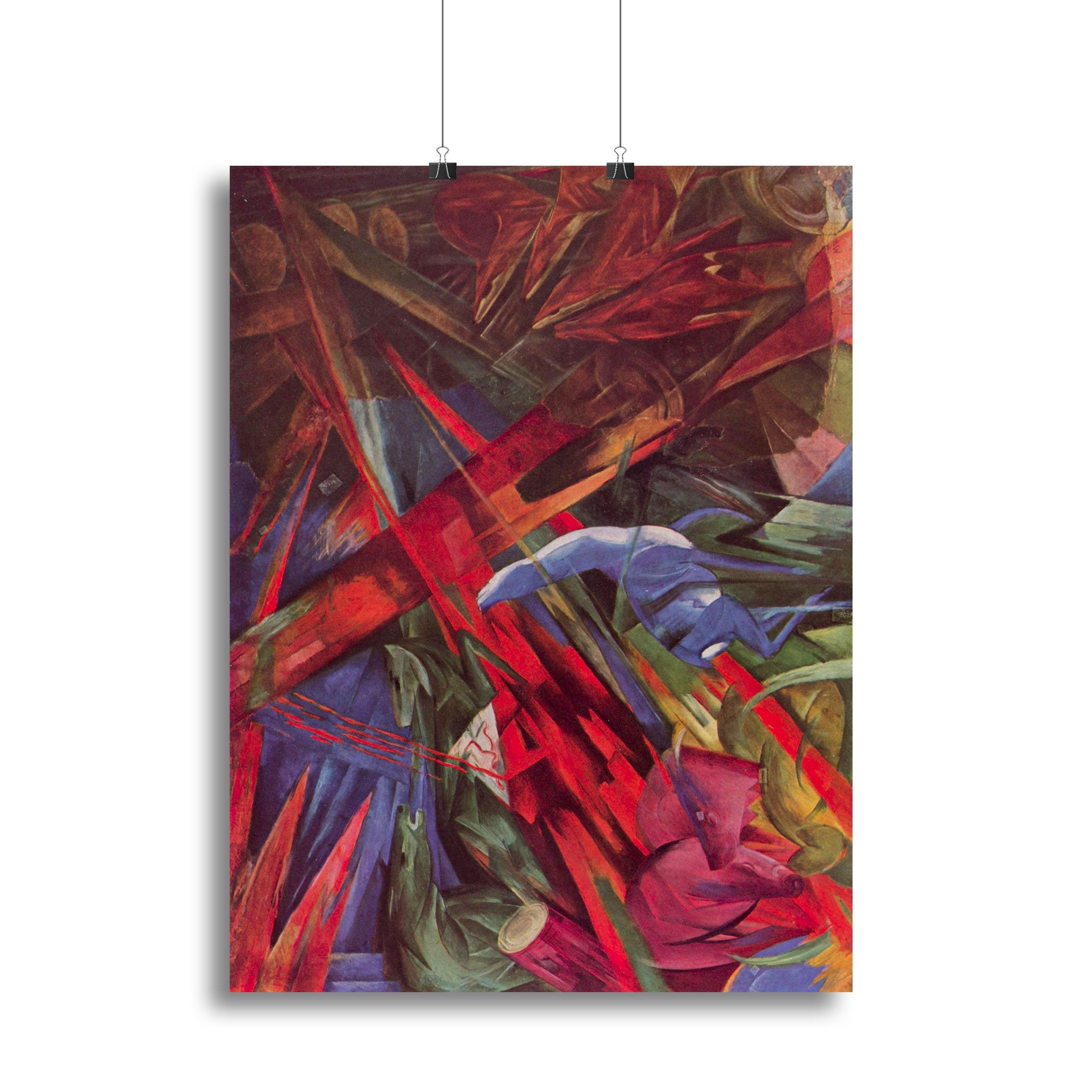 Animal Fates by Franz Marc Canvas Print or Poster