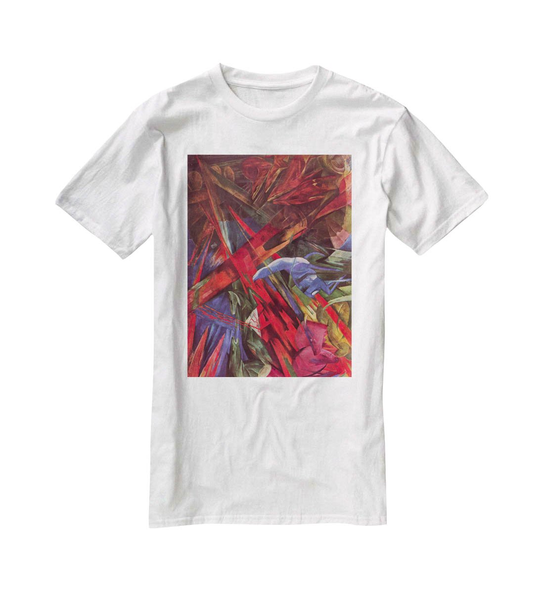 Animal Fates by Franz Marc T-Shirt - Canvas Art Rocks - 5