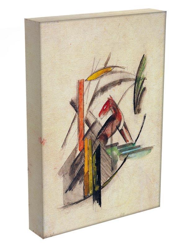 Animal by Franz Marc Canvas Print or Poster - Canvas Art Rocks - 3