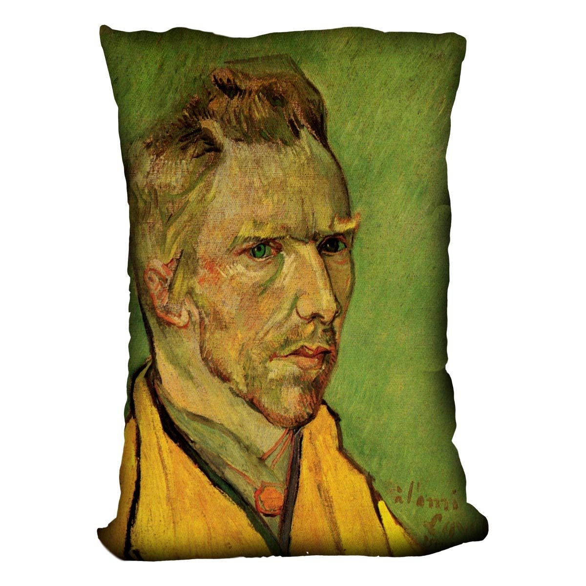 Another Self-Portrait by Van Gogh Throw Pillow