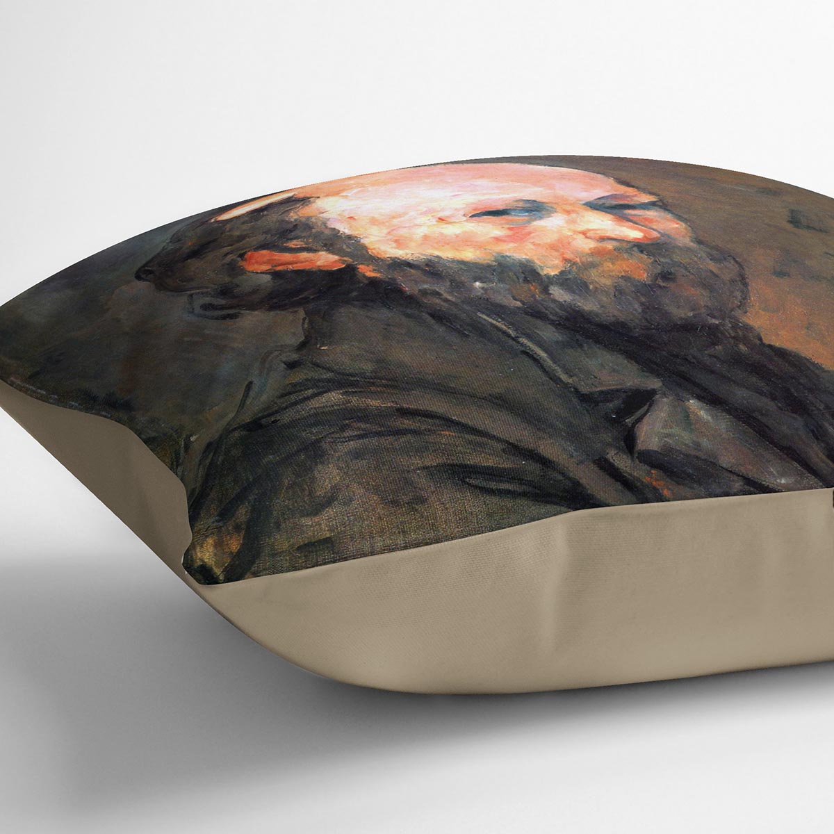 Another Self Portrait by Cezanne Cushion - Canvas Art Rocks - 2