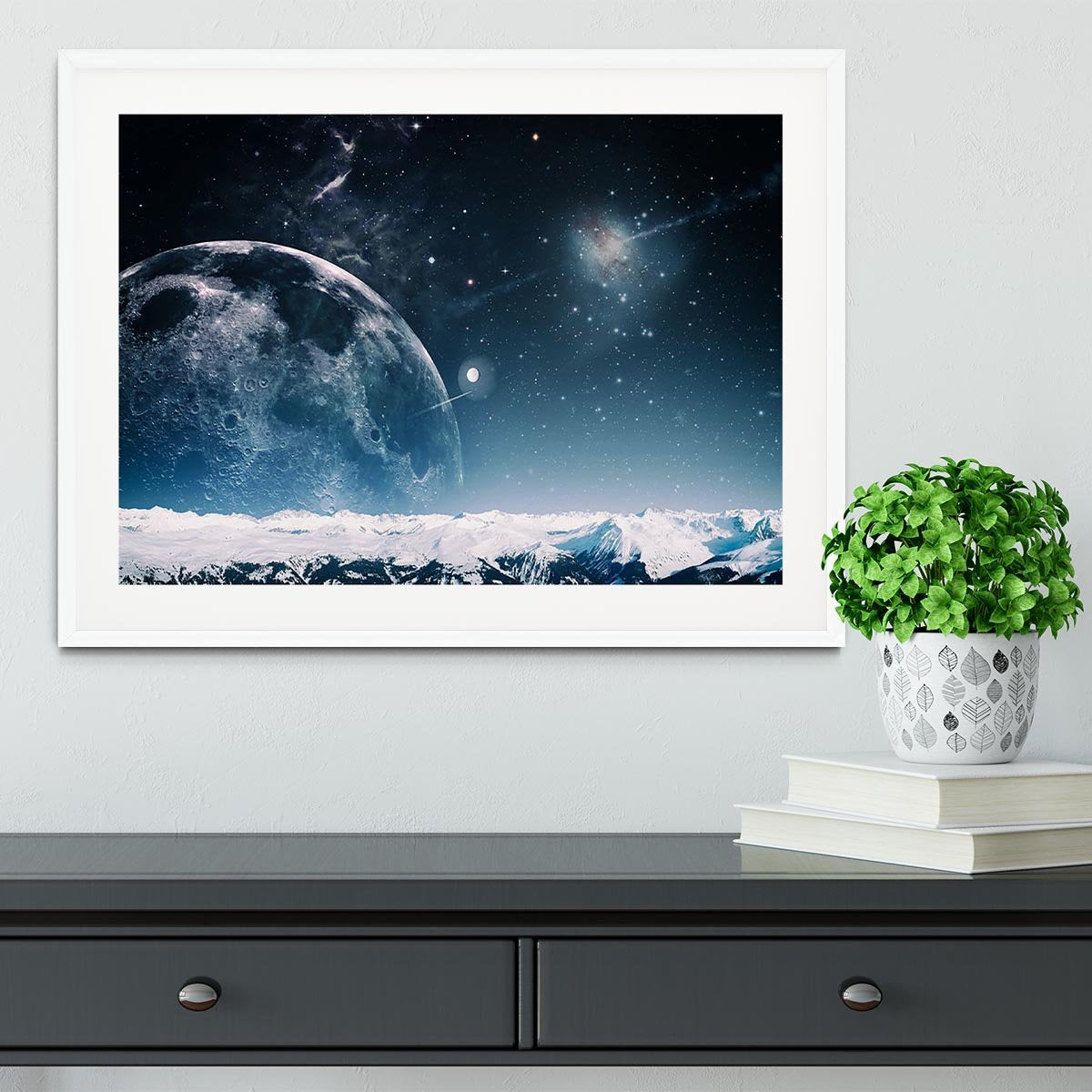 Another world landscape Framed Print - Canvas Art Rocks - 5