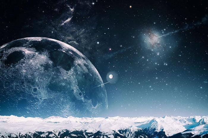 Another world landscape Wall Mural Wallpaper