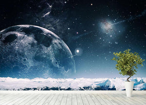 Another world landscape Wall Mural Wallpaper - Canvas Art Rocks - 4