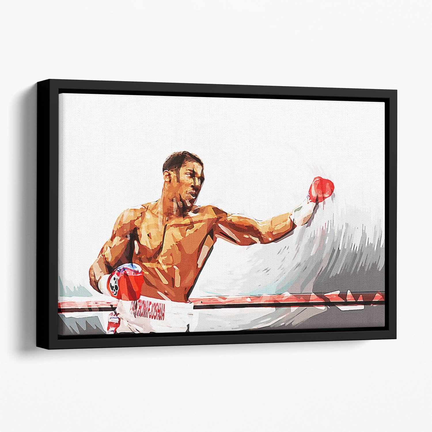 Anthony Joshua Floating Framed Canvas