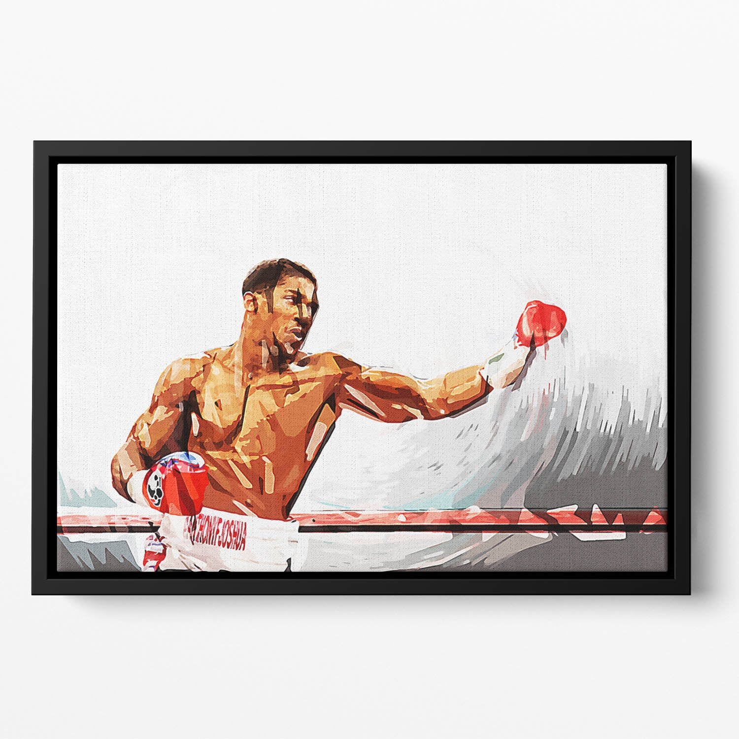 Anthony Joshua Floating Framed Canvas