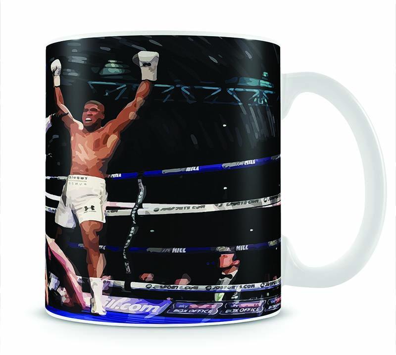 Anthony Joshua vs Klitschko Mug - Canvas Art Rocks - 1