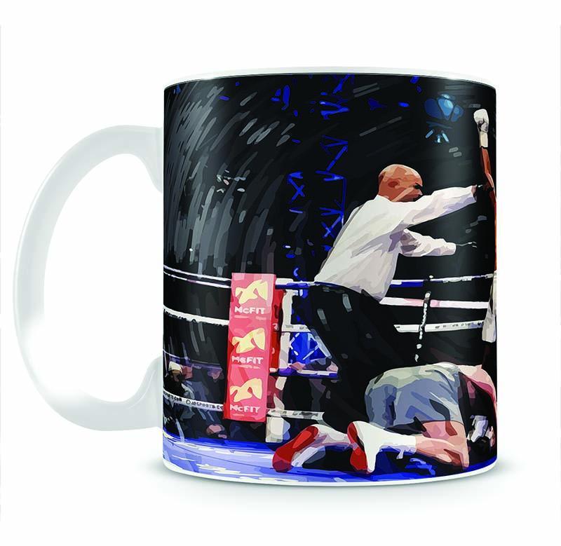 Anthony Joshua vs Klitschko Mug - Canvas Art Rocks - 2