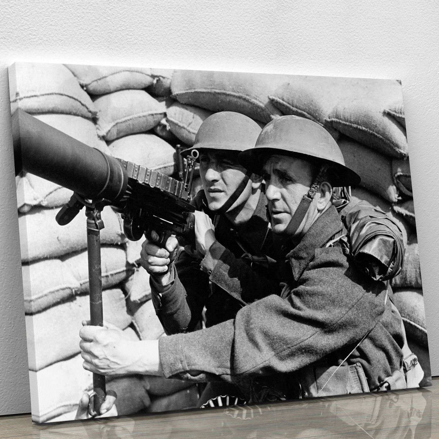 Anti-aircraft station Canvas Print or Poster