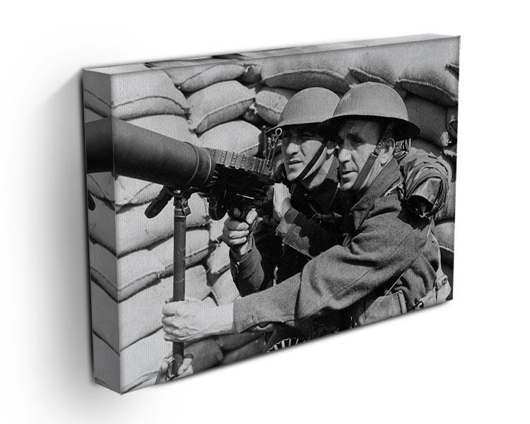 Anti-aircraft station Canvas Print or Poster - Canvas Art Rocks - 3