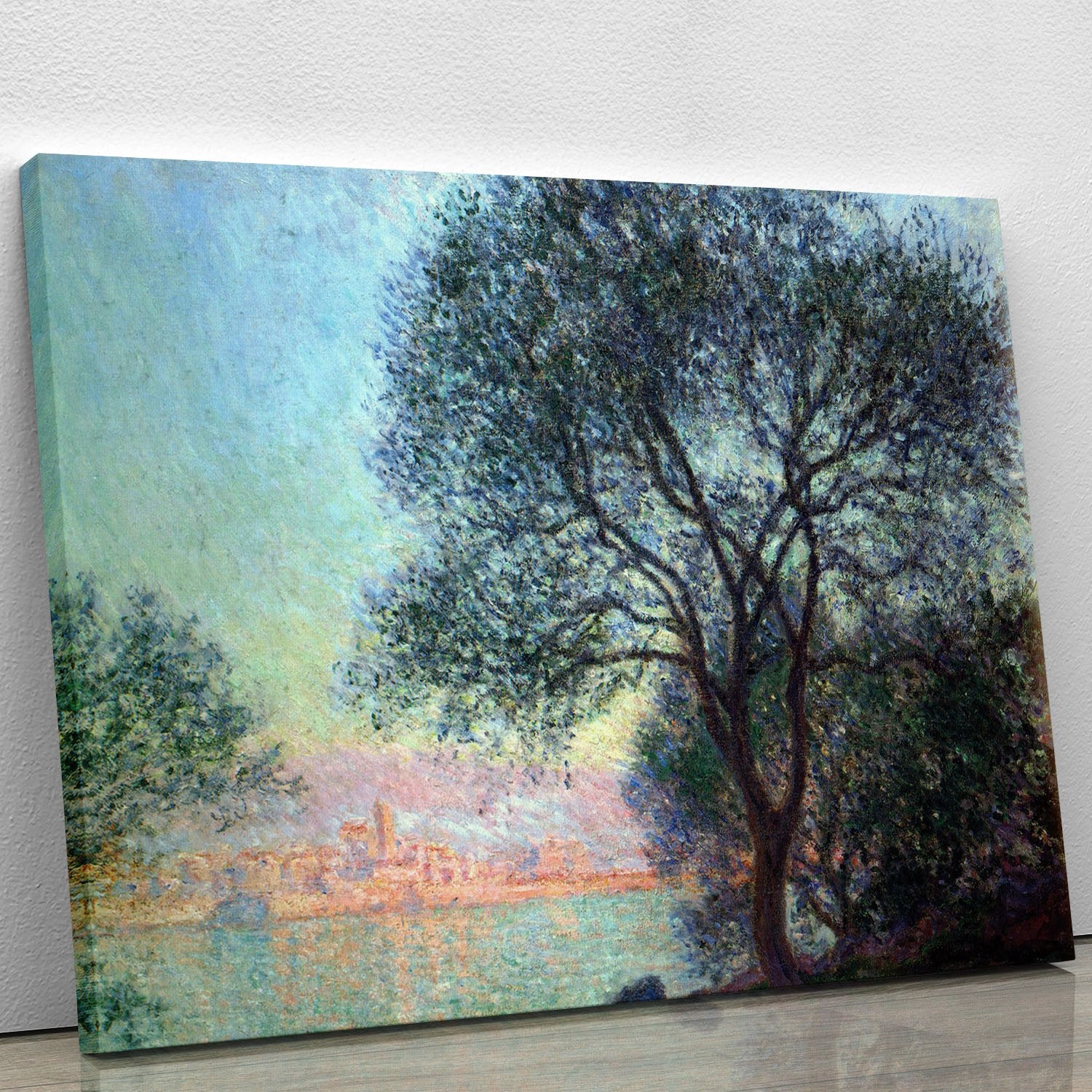 Antibes seen from La Salis by Monet Canvas Print or Poster