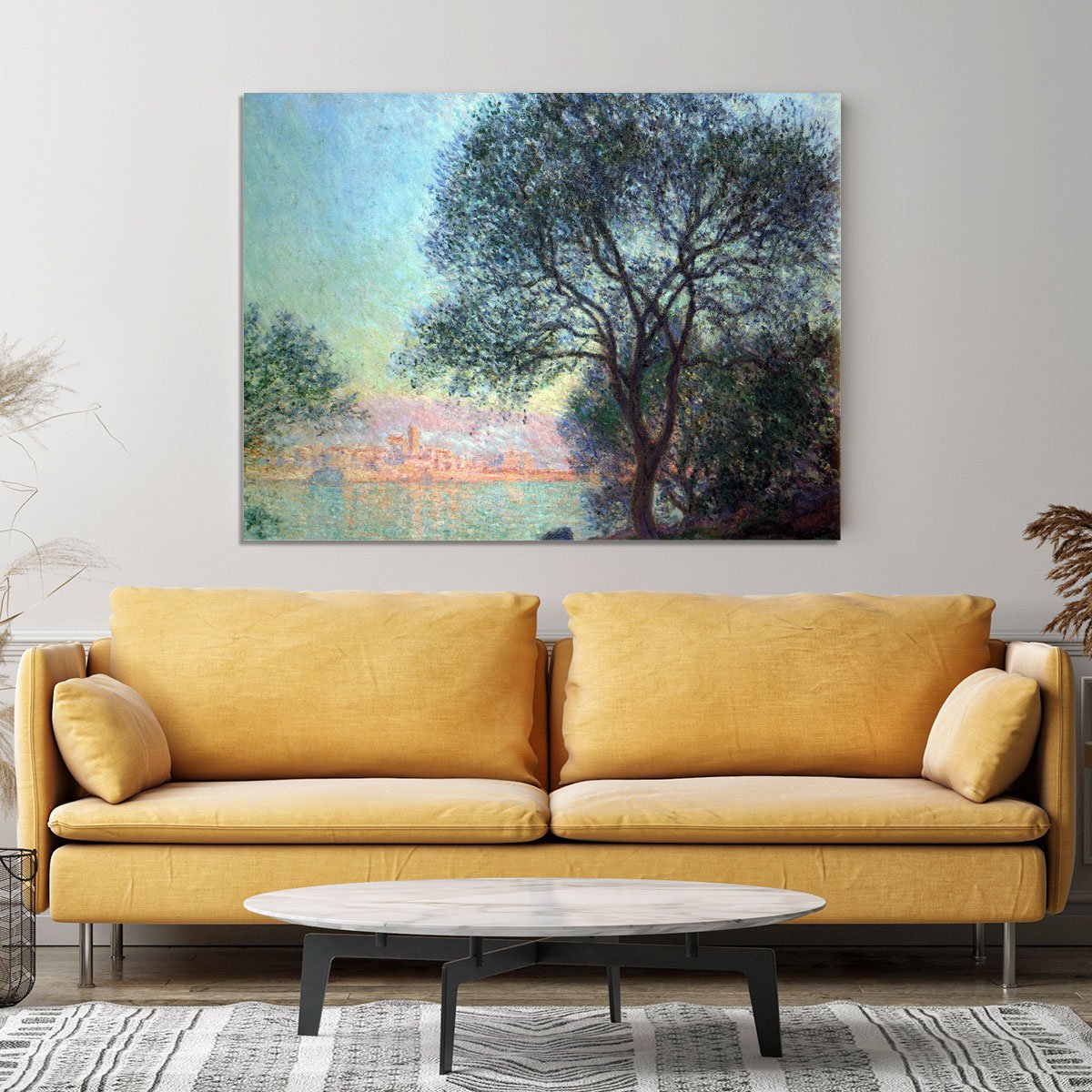 Antibes seen from La Salis by Monet Canvas Print or Poster