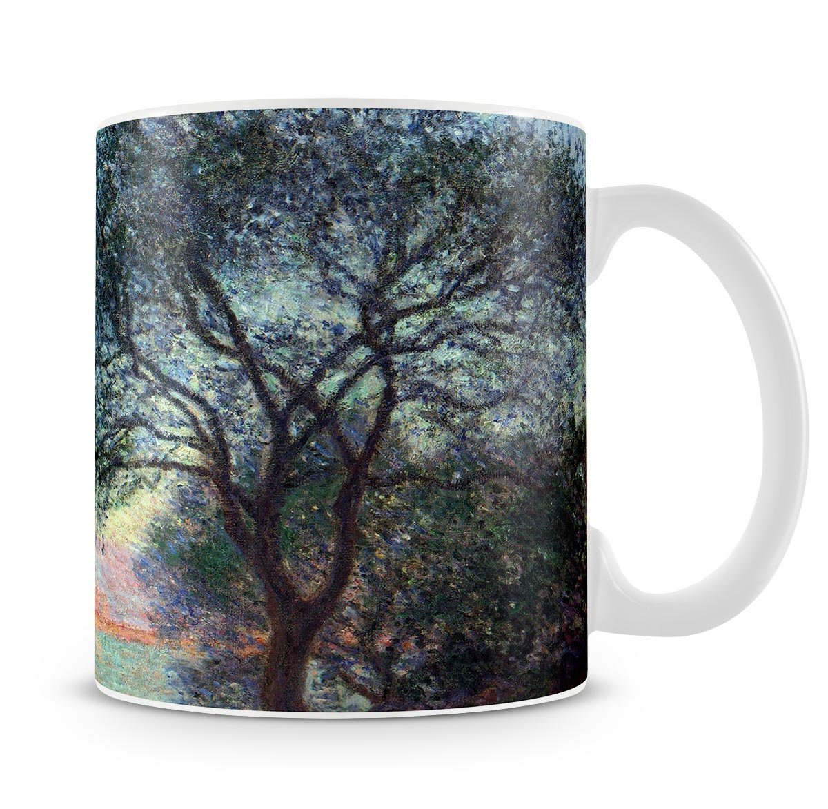 Antibes seen from La Salis by Monet Mug - Canvas Art Rocks - 4