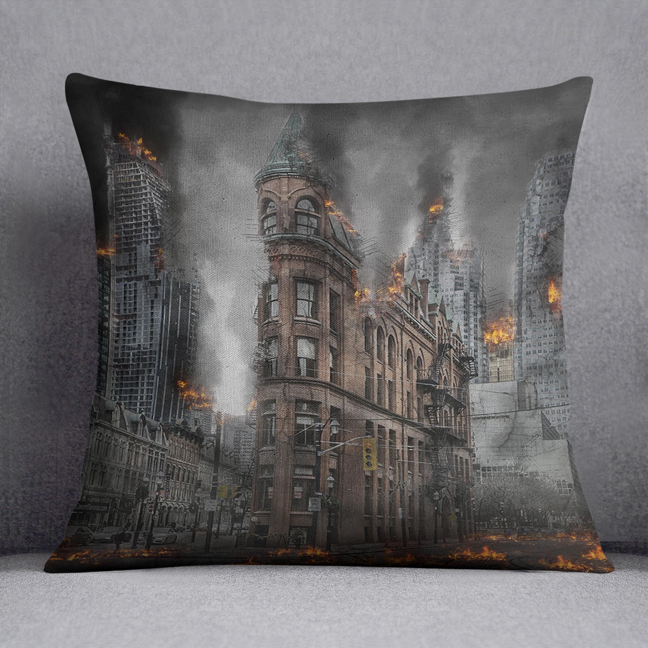 Apocalypse City Cushion