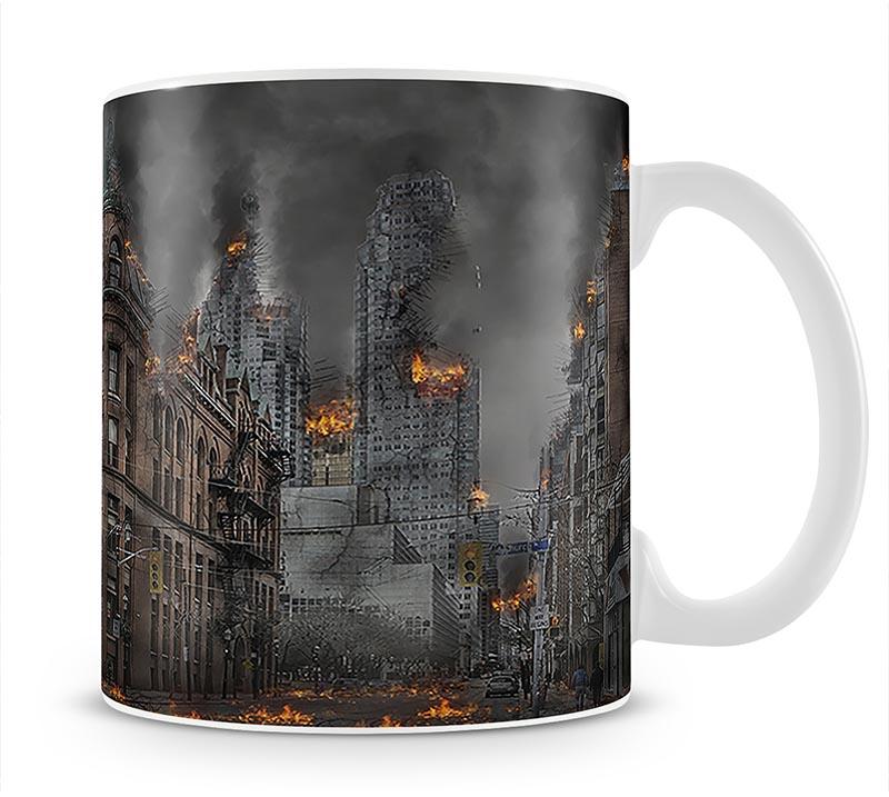 Apocalypse City Mug - Canvas Art Rocks - 1