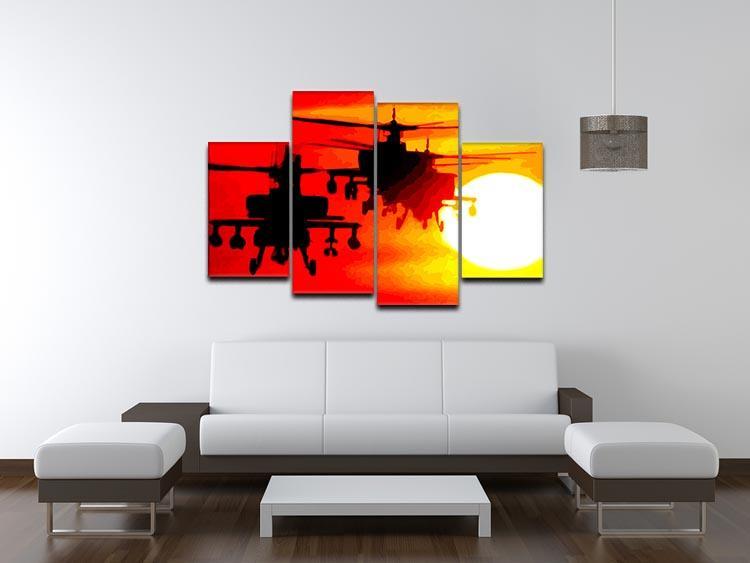 Apocalypse Now 4 Split Panel Canvas - Canvas Art Rocks - 3