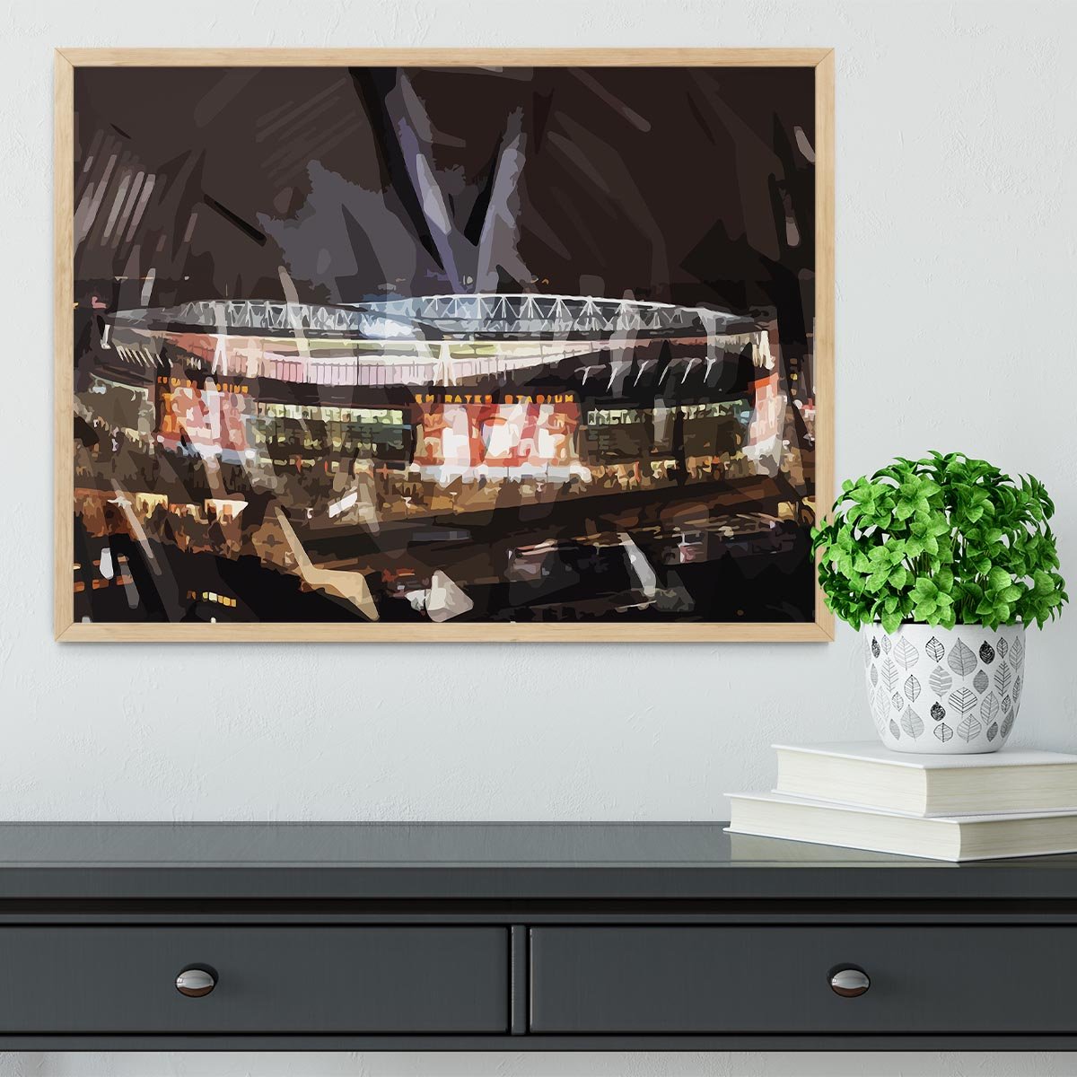 Arsenal Emirates Stadium Framed Print - Canvas Art Rocks - 4
