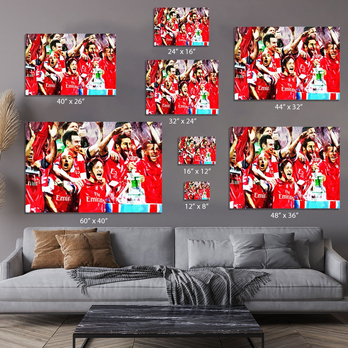 Arsenal FA Cup Canvas Print or Poster