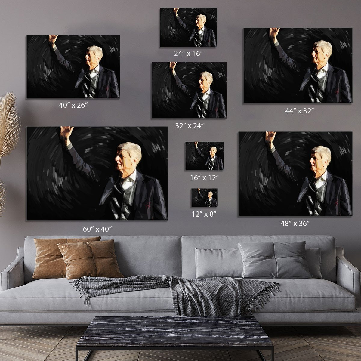 Arsene Wenger Canvas Print or Poster
