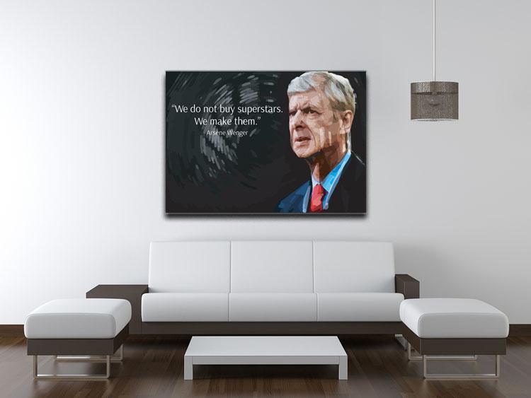Arsene Wenger Superstars Canvas Print or Poster - Canvas Art Rocks - 4