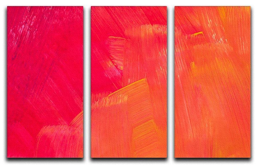 Art abstract painted background 3 Split Panel Canvas Print - Canvas Art Rocks - 1