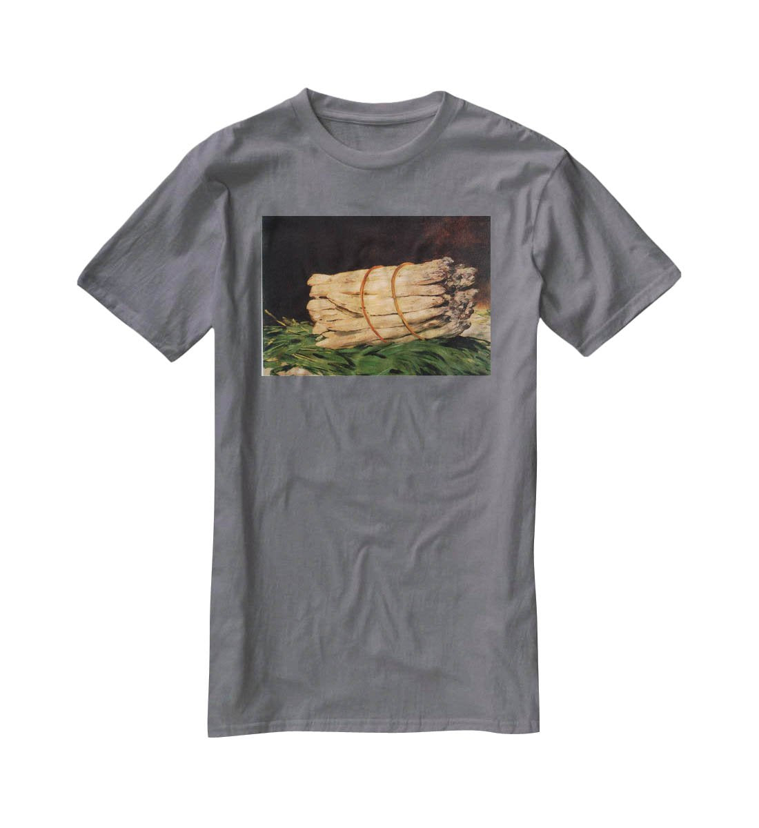 Asperagus by Manet T-Shirt - Canvas Art Rocks - 3