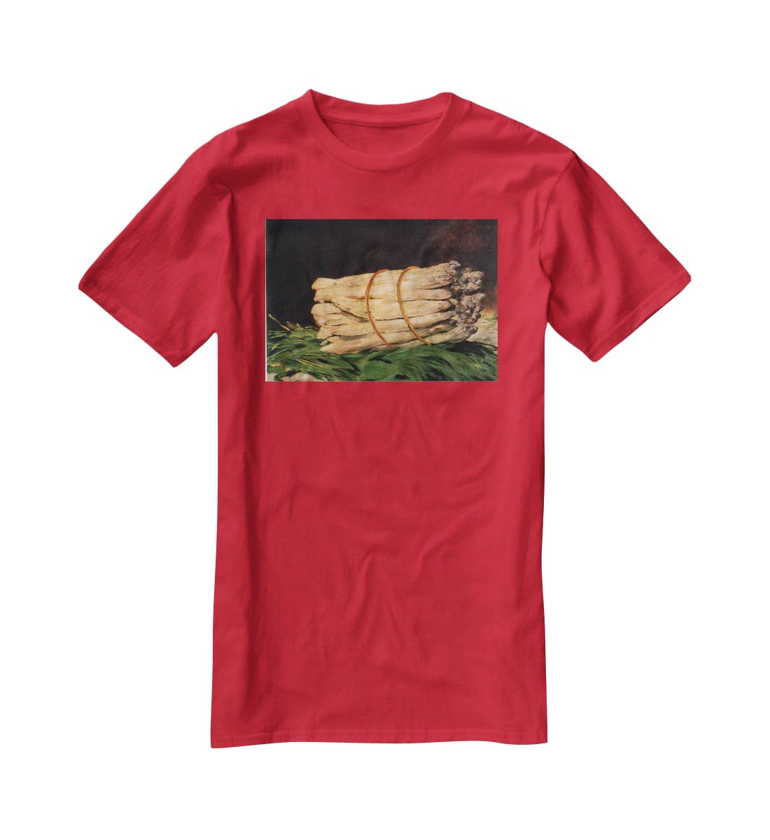 Asperagus by Manet T-Shirt - Canvas Art Rocks - 4