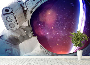 Astronaut Wall Mural Wallpaper - Canvas Art Rocks - 4