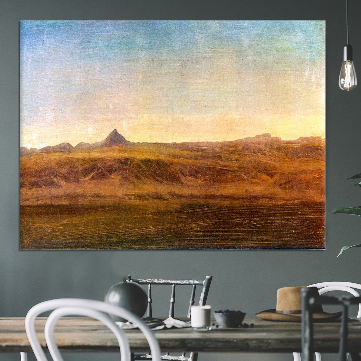 At the Level by Bierstadt Canvas Print or Poster