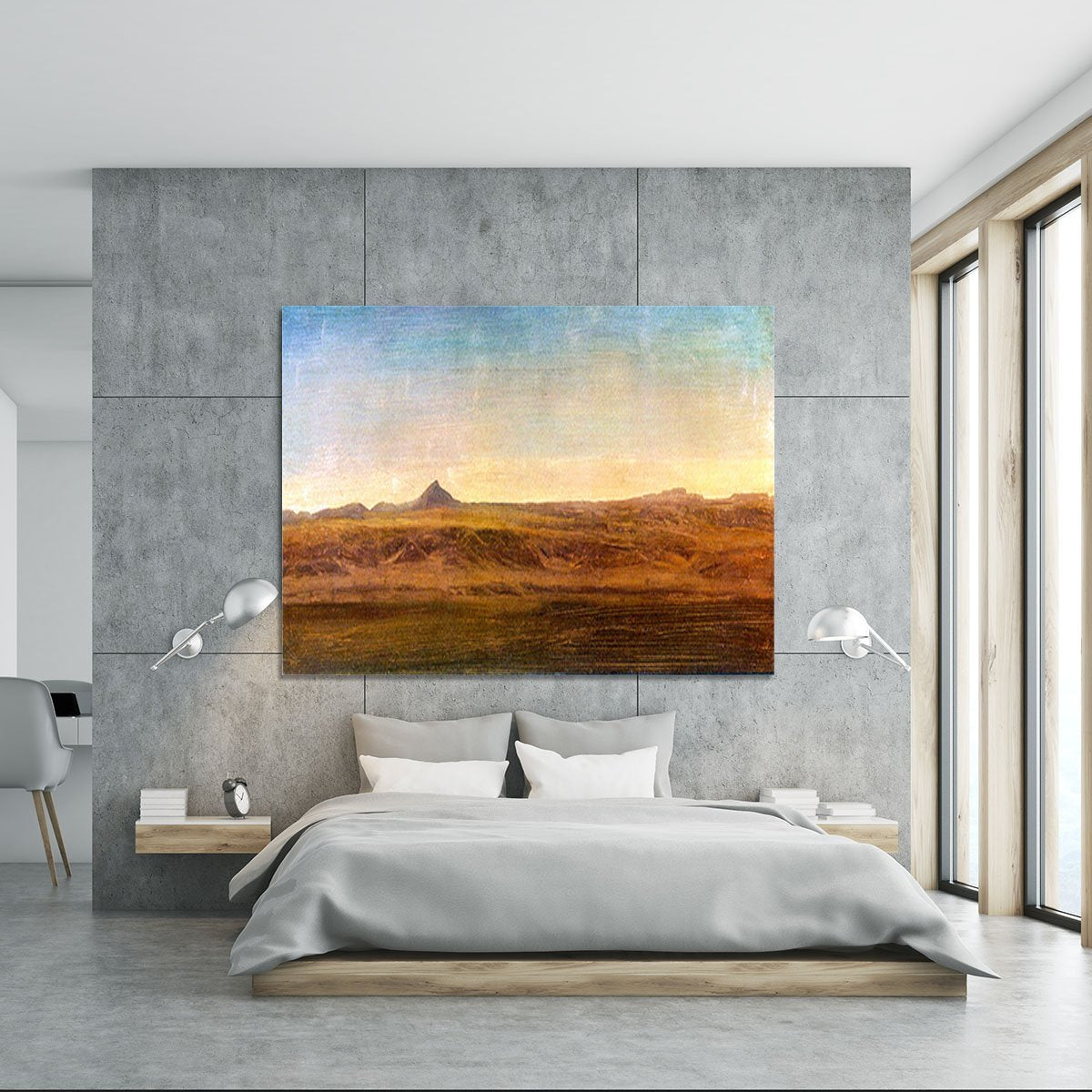 At the Level by Bierstadt Canvas Print or Poster