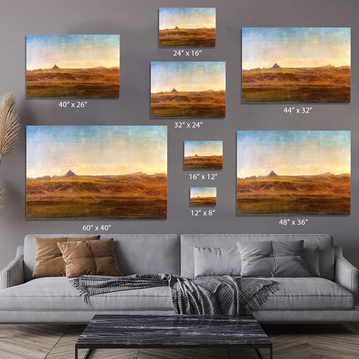 At the Level by Bierstadt Canvas Print or Poster