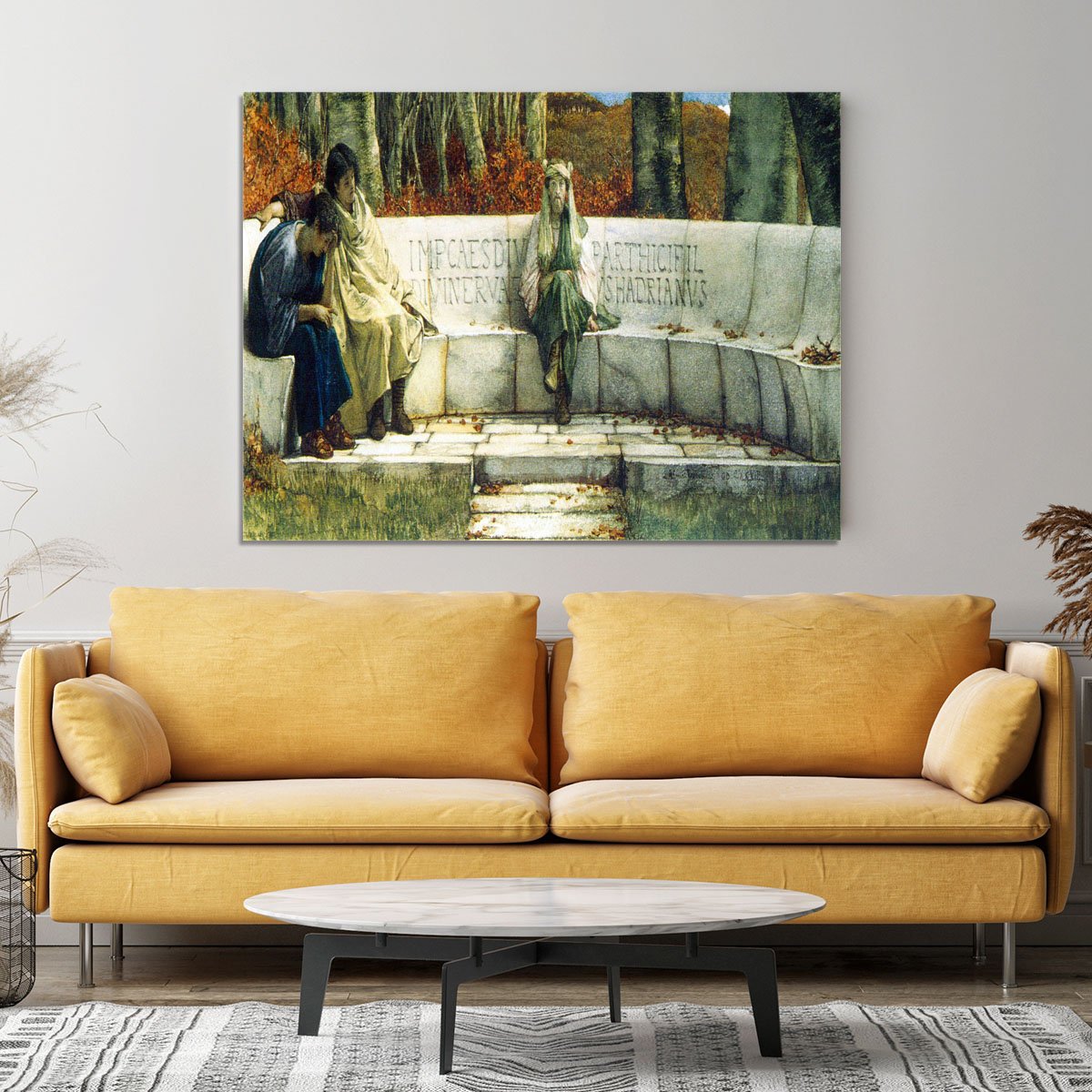 Autumn detail by Alma Tadema Canvas Print or Poster