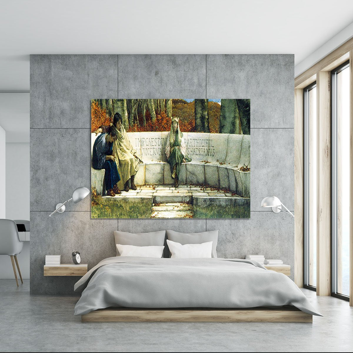 Autumn detail by Alma Tadema Canvas Print or Poster