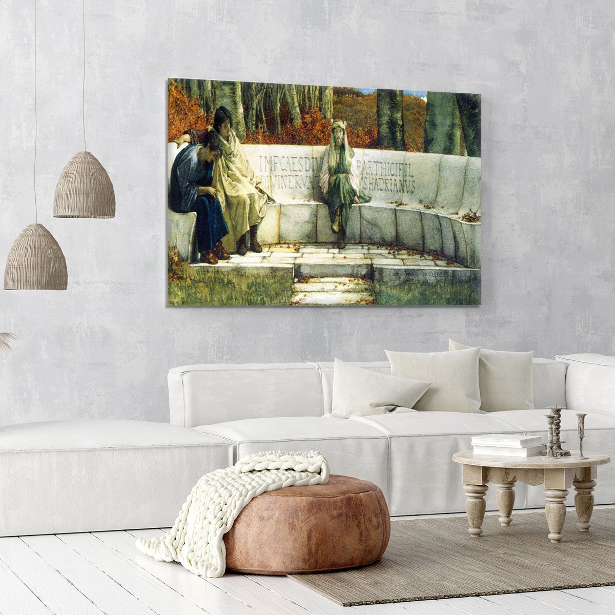 Autumn detail by Alma Tadema Canvas Print or Poster