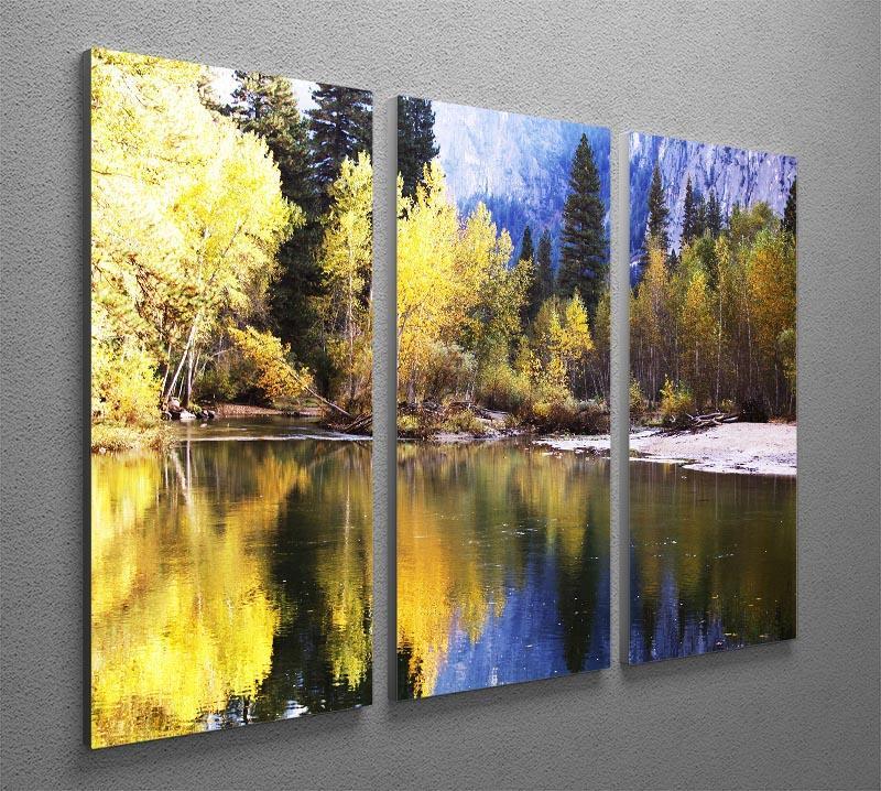 Autumn scene 3 Split Panel Canvas Print - Canvas Art Rocks - 2