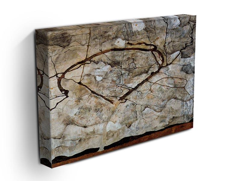 Autumn tree in the wind Egon Schiele Canvas Print or Poster - Canvas Art Rocks - 3