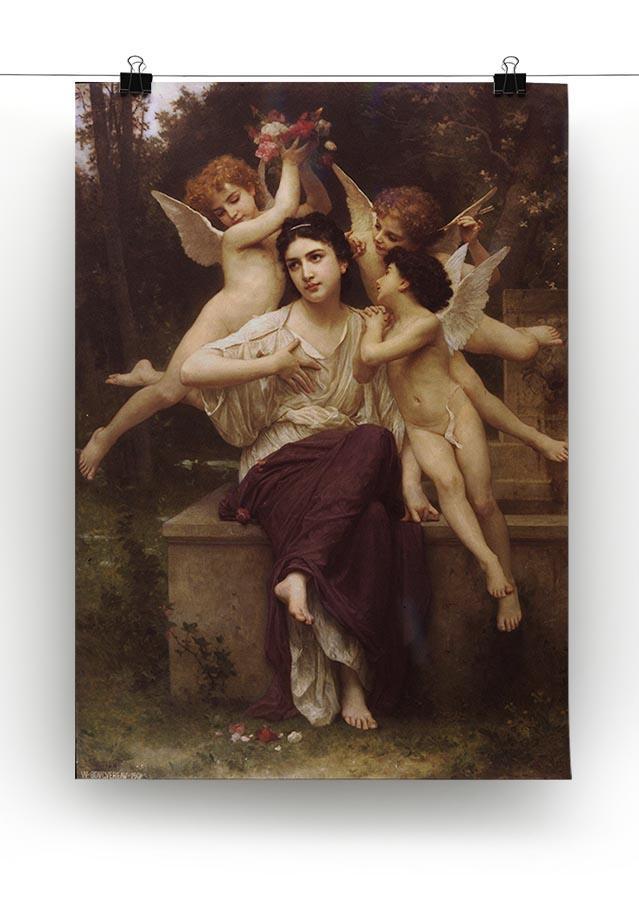 Ave de printemps By Bouguereau Canvas Print or Poster - Canvas Art Rocks - 2