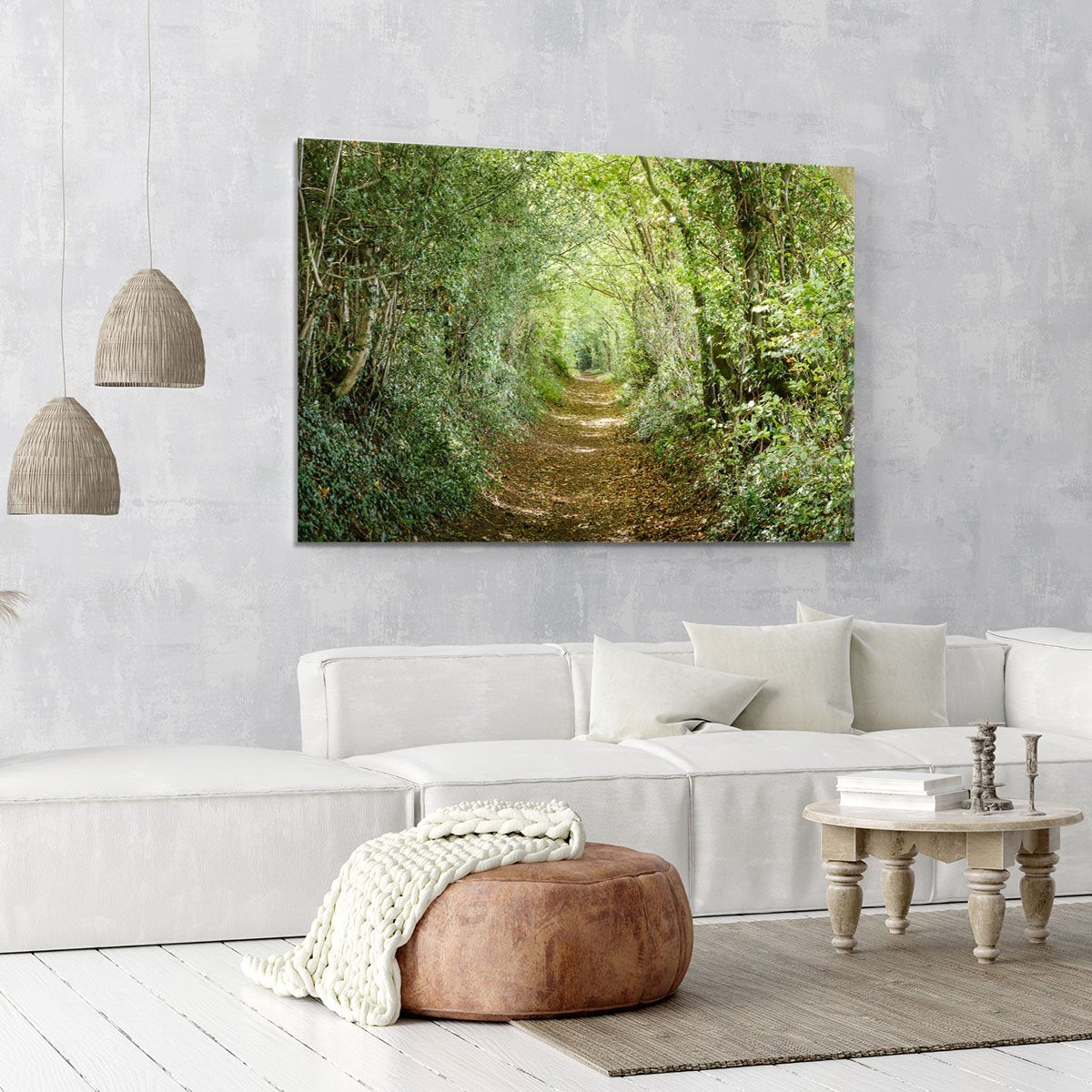 Avenue of trees Canvas Print or Poster