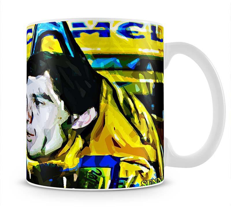 Ayrton Senna Mug - Canvas Art Rocks - 1