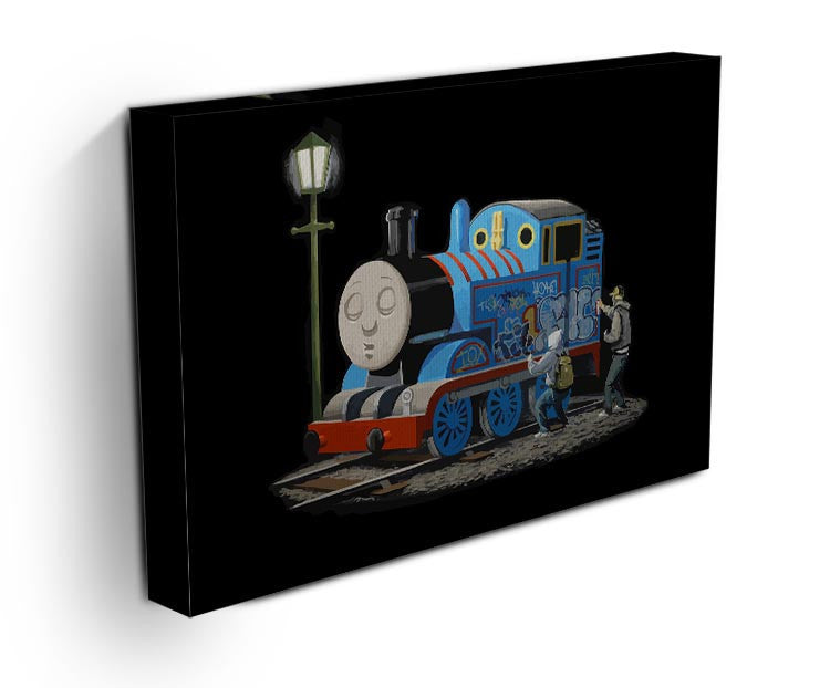 Banksy Thomas the Tank Engine Print - Canvas Art Rocks - 3