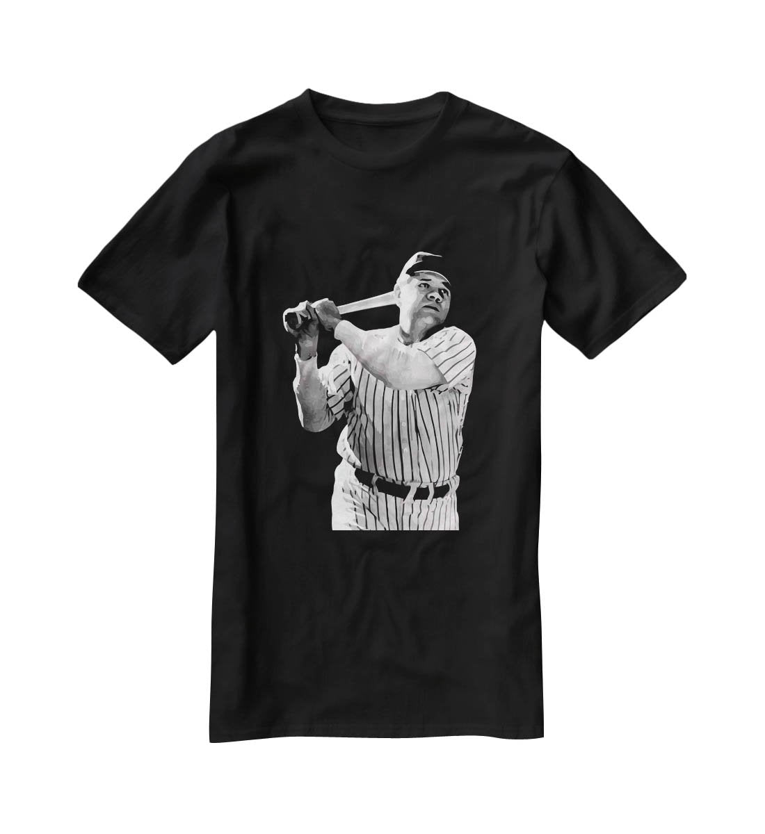 Babe Ruth T-Shirt - Canvas Art Rocks - 1