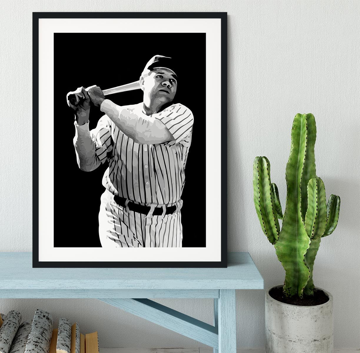 Babe Ruth Framed Print - Canvas Art Rocks - 1