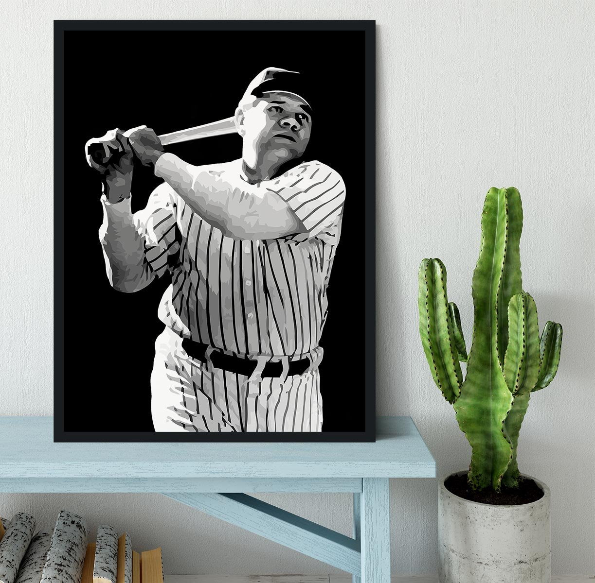 Babe Ruth Framed Print - Canvas Art Rocks - 2