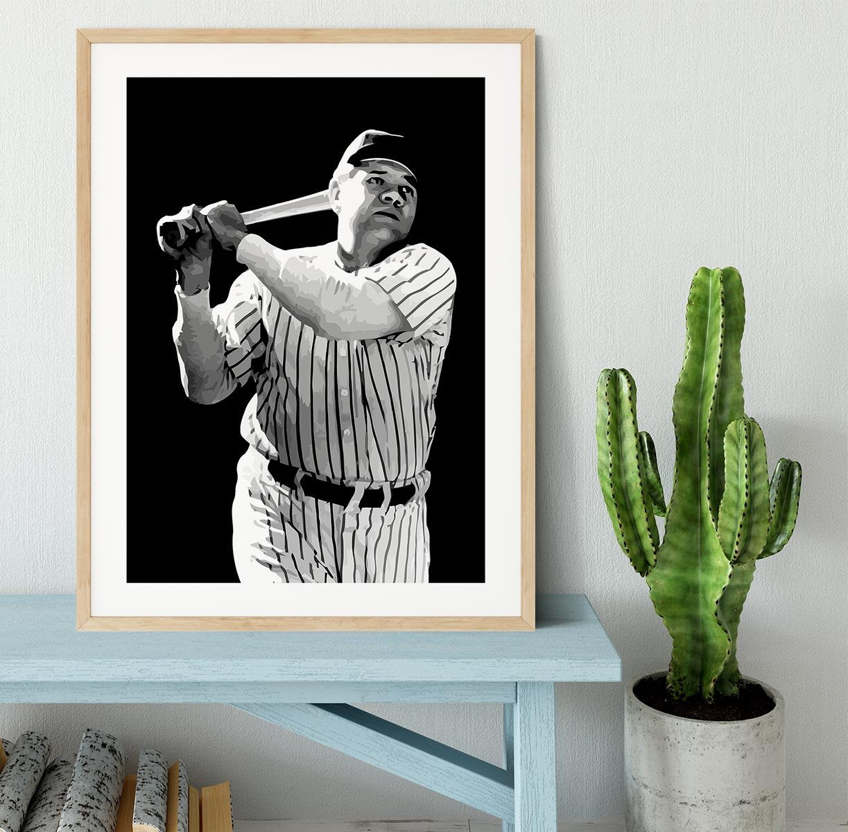 Babe Ruth Framed Print - Canvas Art Rocks - 3