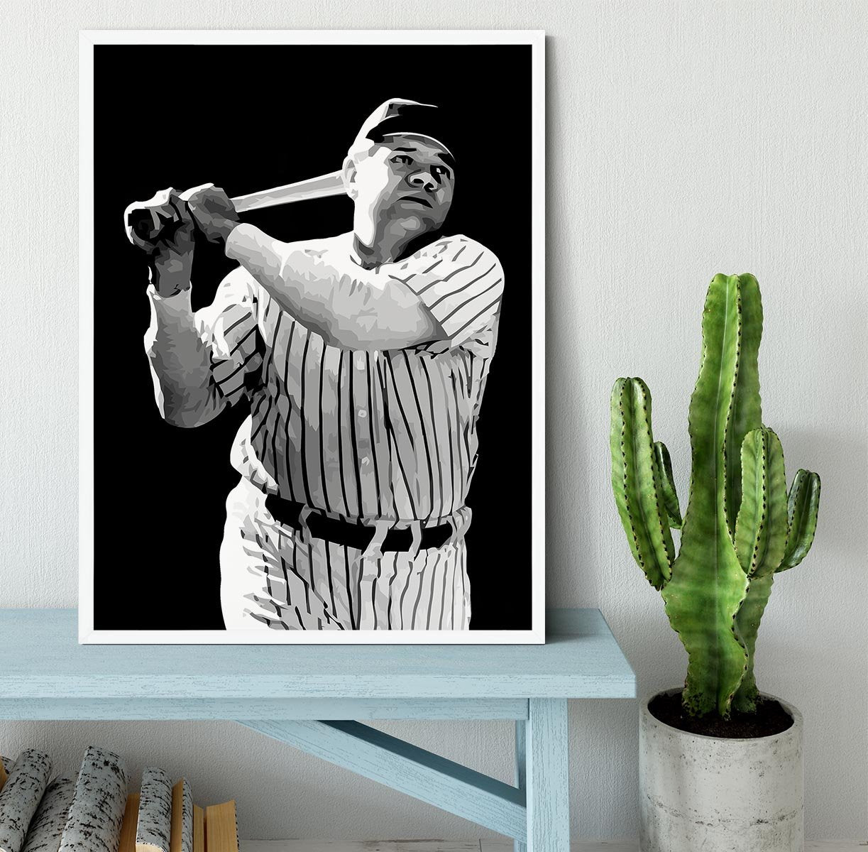 Babe Ruth Framed Print - Canvas Art Rocks -6