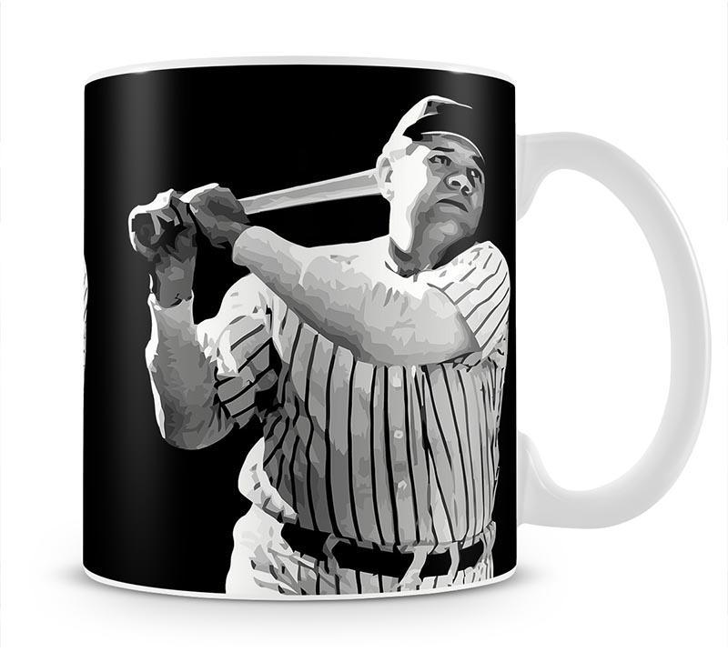 Babe Ruth Mug - Canvas Art Rocks - 1