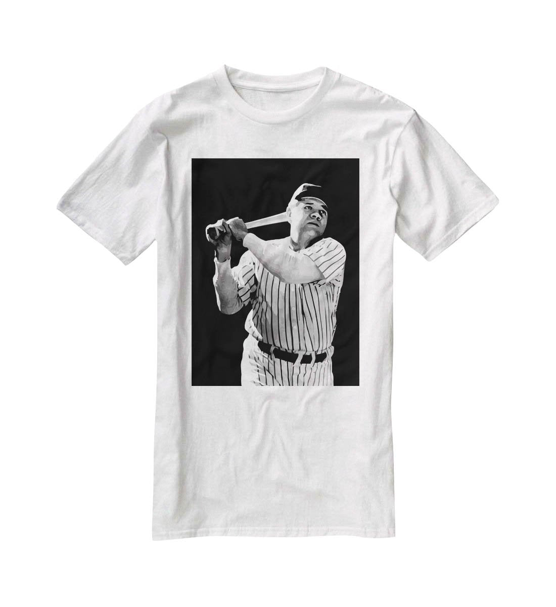 Babe Ruth T-Shirt - Canvas Art Rocks - 5