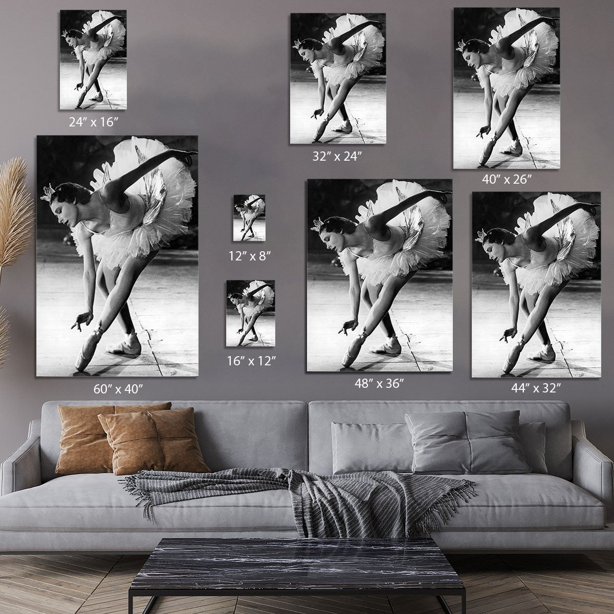 Ballerina Yvette Chauvire Canvas Print or Poster