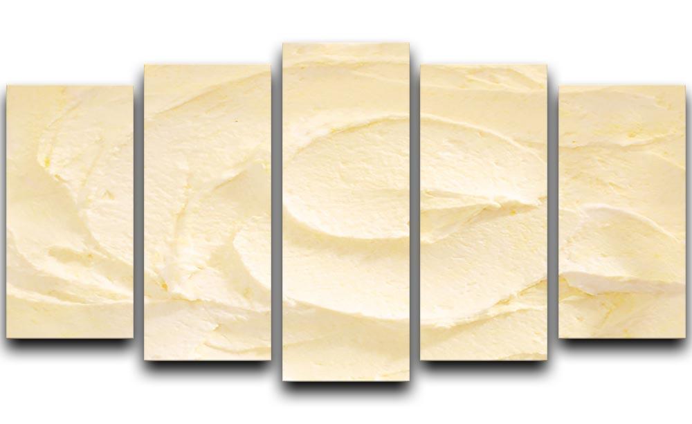 Banana Ice Cream 5 Split Panel Canvas  - Canvas Art Rocks - 1